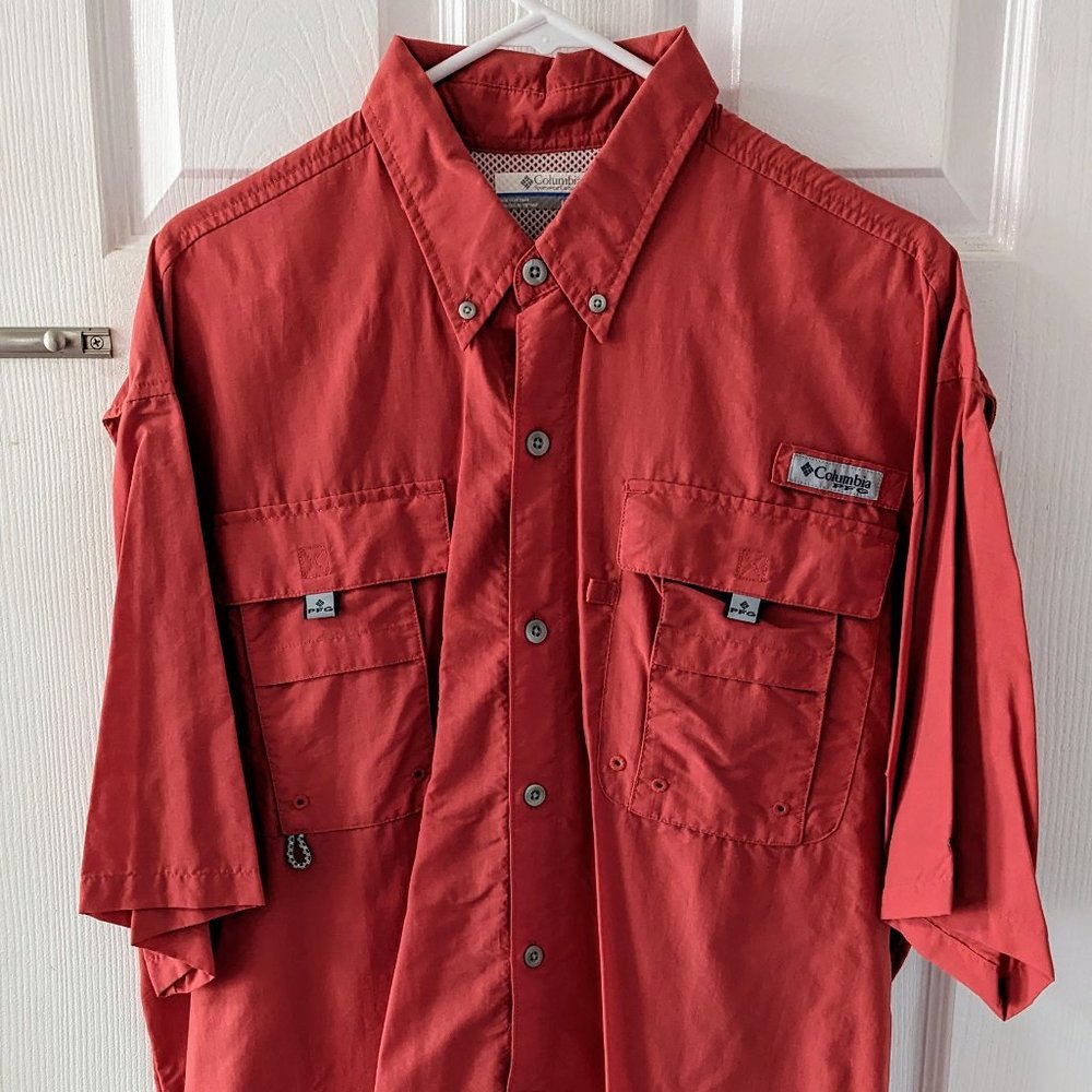 Men’s Columbia PFG Bahama™ II Short Sleeve Shirt (Large Tall)